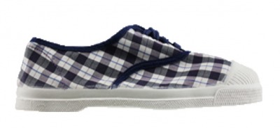 Tennis Carreaux Violet S11 - bensimon shoes| bensimonebi | ბენსიმონები